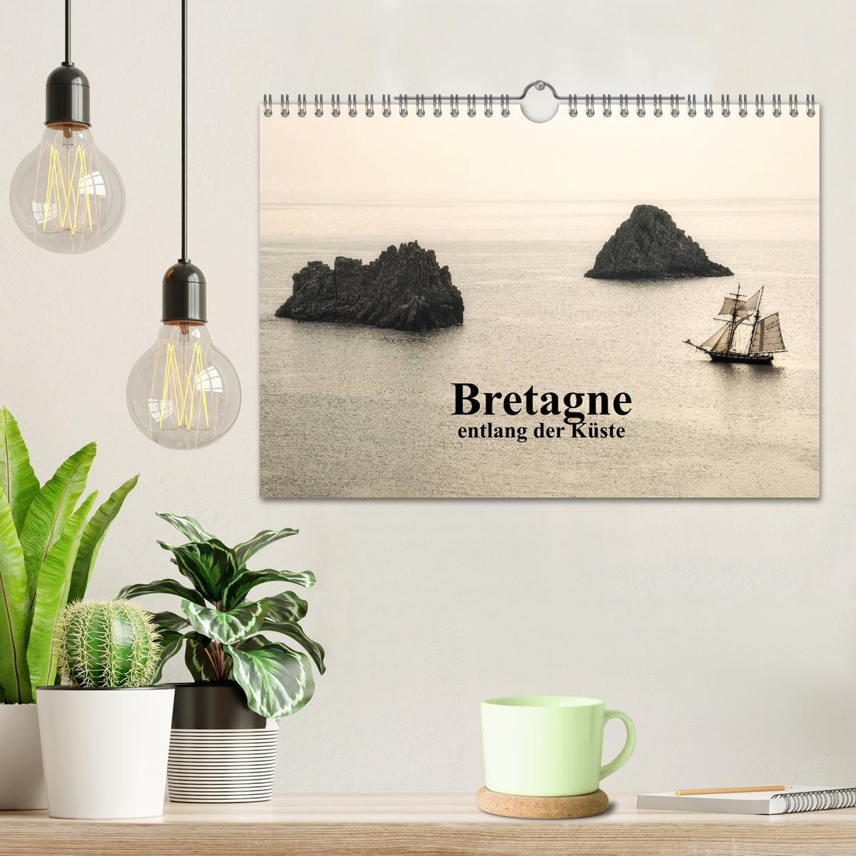 Bild: 9783435540921 | Bretagne entlang der Küste (Wandkalender 2025 DIN A4 quer),...