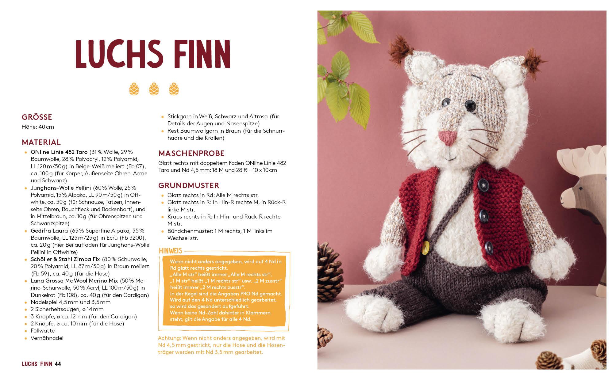 Bild: 9783745912418 | Hej. Kuscheltiere stricken | Marina Hammerle-Niesporek | Taschenbuch