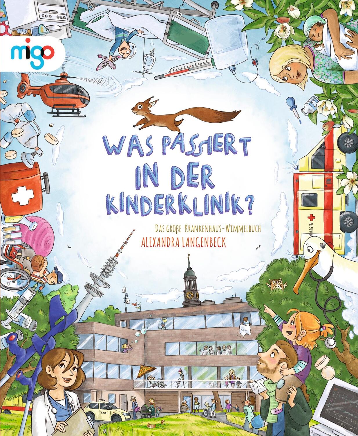 Cover: 9783968461106 | Was passiert in der Kinderklinik? | Das große Krankenhaus-Wimmelbuch