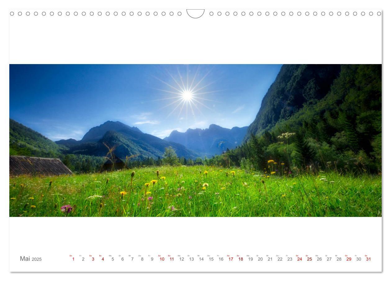 Bild: 9783435337590 | BergBlicke! (Wandkalender 2025 DIN A3 quer), CALVENDO Monatskalender