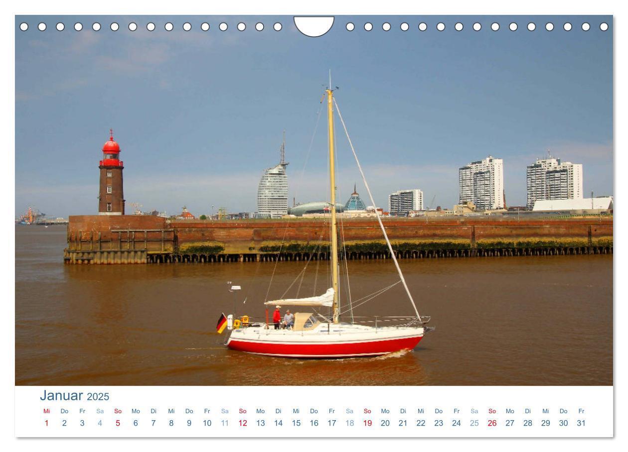 Bild: 9783435330744 | Bremerhaven 2025. Impressionen aus den Havenwelten (Wandkalender...