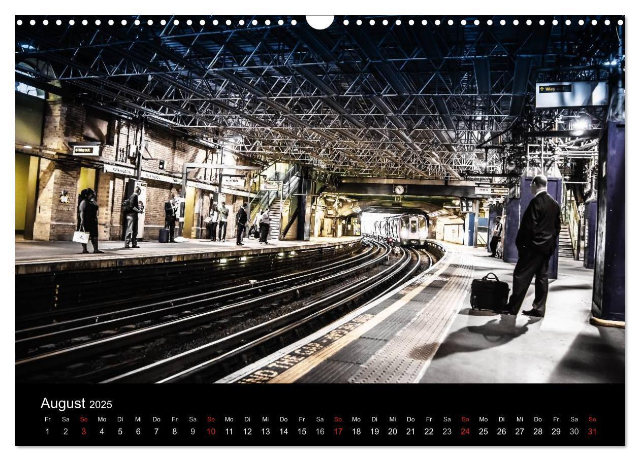 Bild: 9783435786824 | London - street view (Wandkalender 2025 DIN A3 quer), CALVENDO...