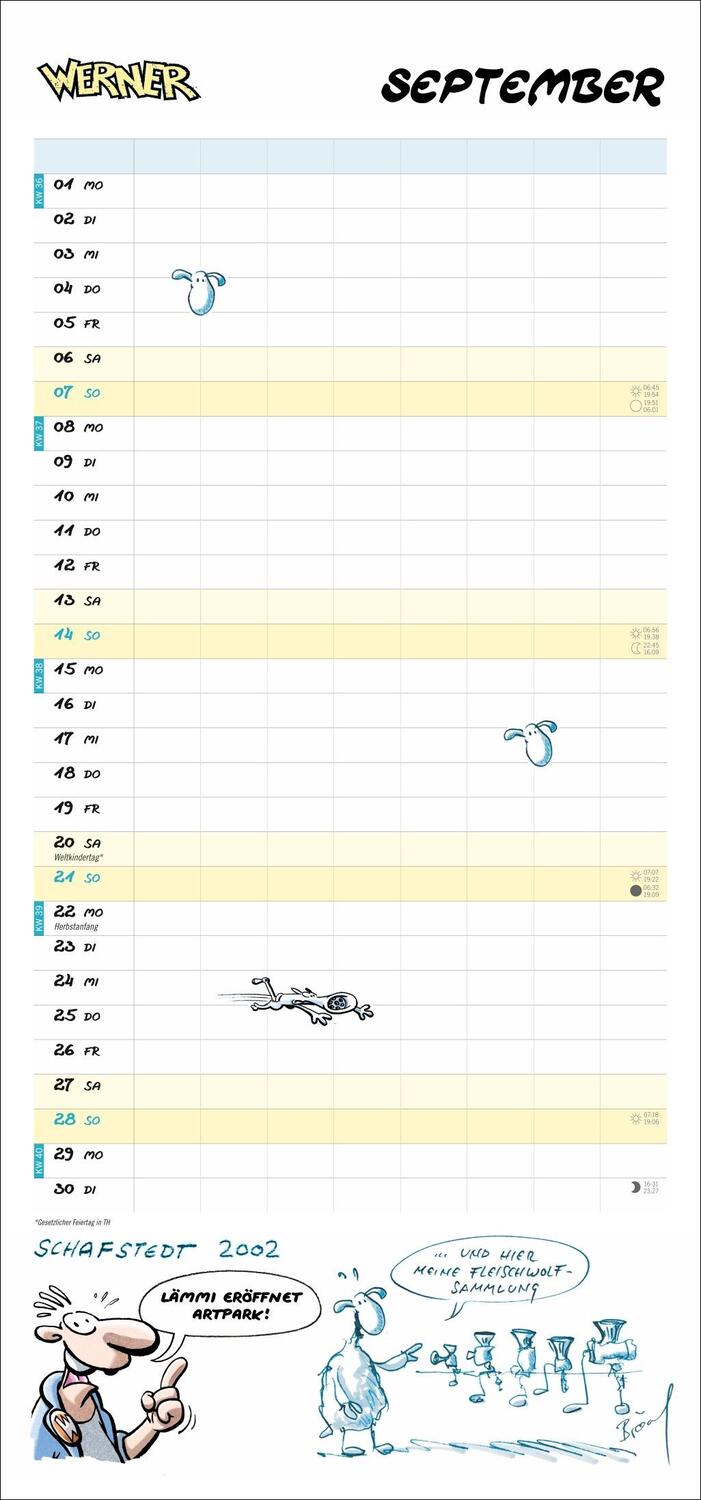 Bild: 9783756405824 | Werner Werkstattplaner 2025 | Rötger Feldmann | Kalender | 14 S.