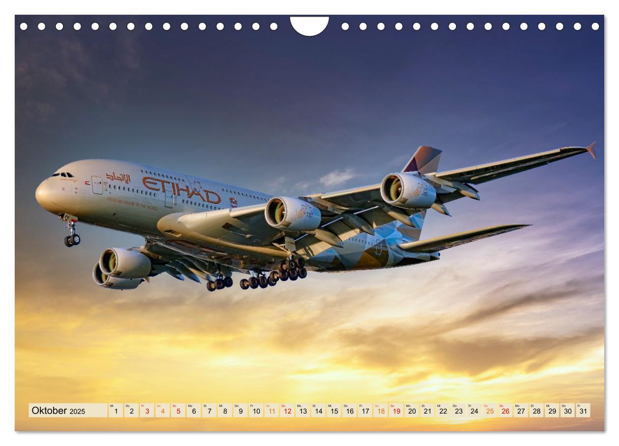 Bild: 9783383964039 | Flugzeuge - ab in den Urlaub (Wandkalender 2025 DIN A4 quer),...