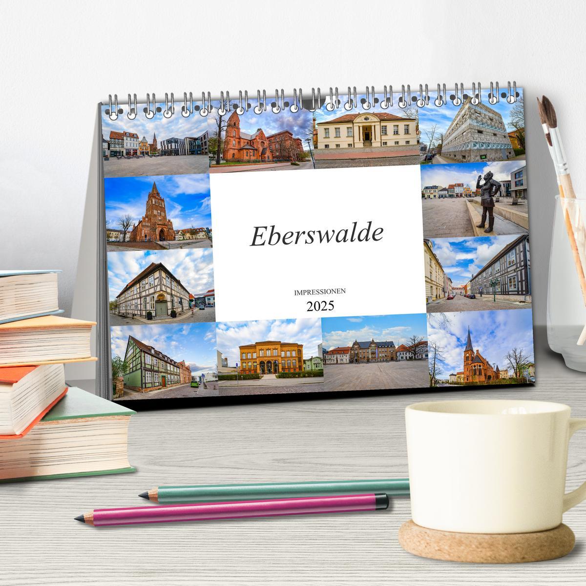 Bild: 9783435238866 | Eberswalde Impressionen (Tischkalender 2025 DIN A5 quer), CALVENDO...