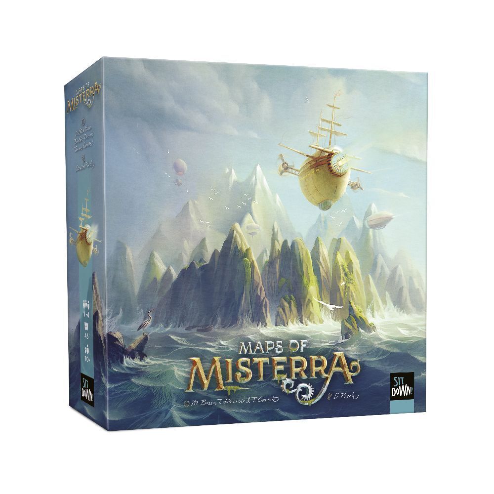 Cover: 5430003304389 | Maps of Misterra | Olivier Grégoire | Spiel | In Spielebox | 304389