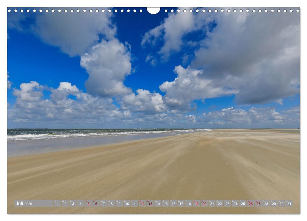 Bild: 9783435688852 | Vlieland Perle an der Nordsee (Wandkalender 2025 DIN A3 quer),...