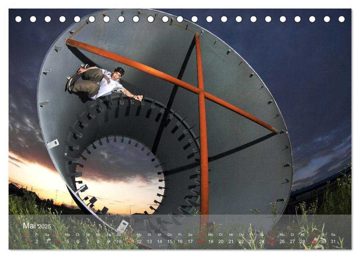 Bild: 9783435752386 | THIS IS SKATEBOARDING 2025 (Tischkalender 2025 DIN A5 quer),...