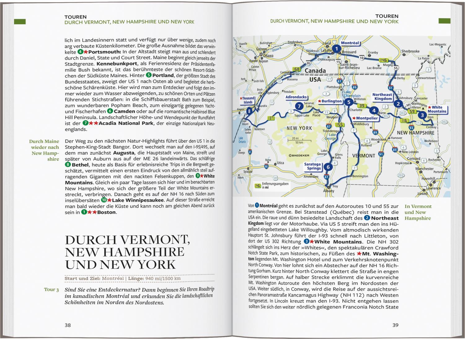 Bild: 9783575001245 | Baedeker Reiseführer USA Nordosten | mit praktischer Karte EASY ZIP