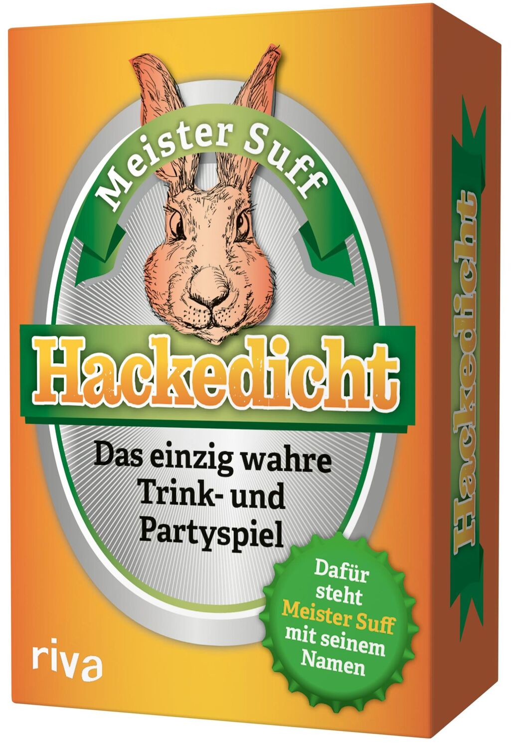 Cover: 9783742314840 | Hackedicht | Das einzig wahre Trink- und Partyspiel | Meister Suff