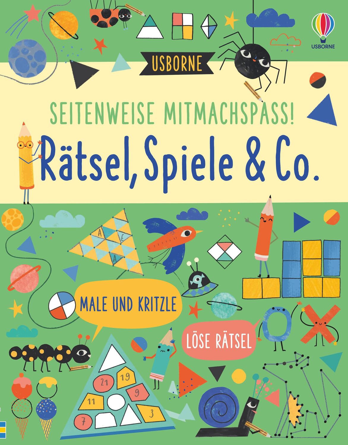 Cover: 9781789415803 | Seitenweise Mitmachspaß! Rätsel, Spiele &amp; Co. | James Maclaine (u. a.)