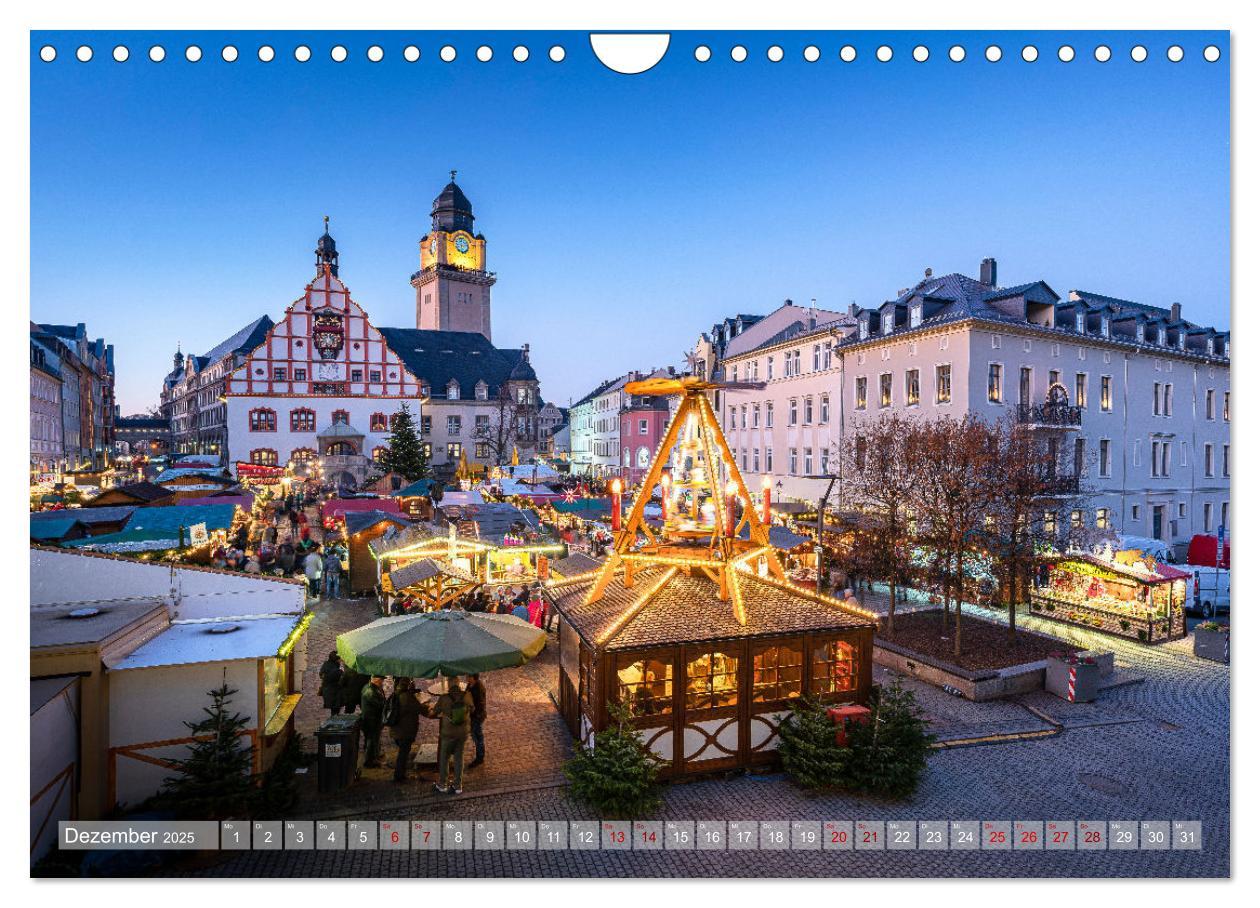 Bild: 9783435236558 | Vogtland - Farben einer Landschaft (Wandkalender 2025 DIN A4 quer),...