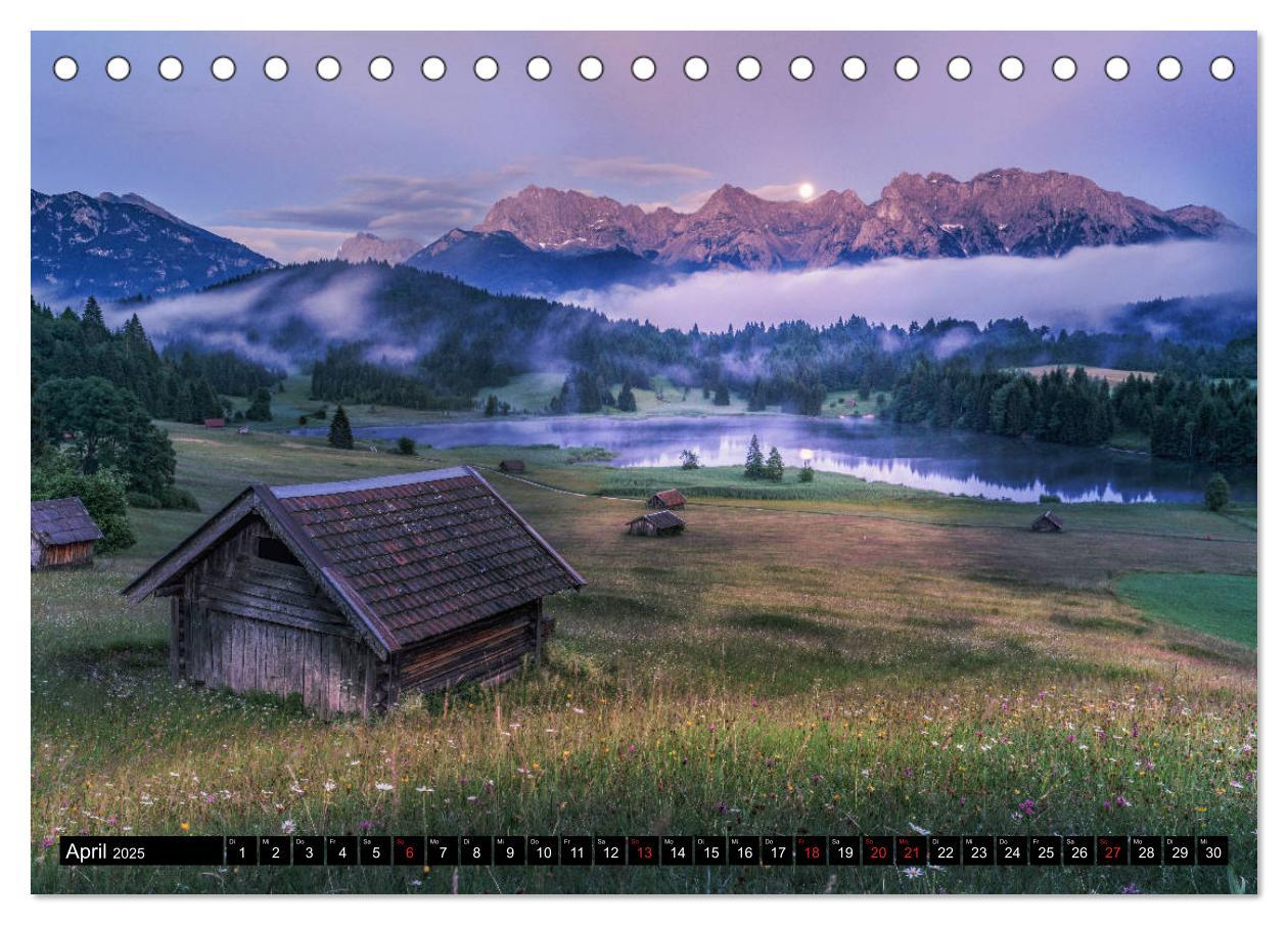 Bild: 9783435273065 | Alpen und Seen (Tischkalender 2025 DIN A5 quer), CALVENDO...