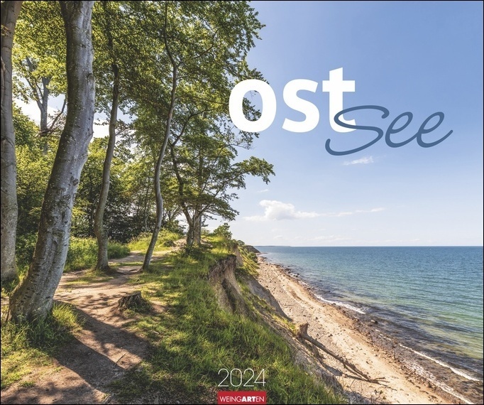 Cover: 9783840084546 | Ostsee Kalender 2024. Reise-Kalender mit 12 atemberaubenden...