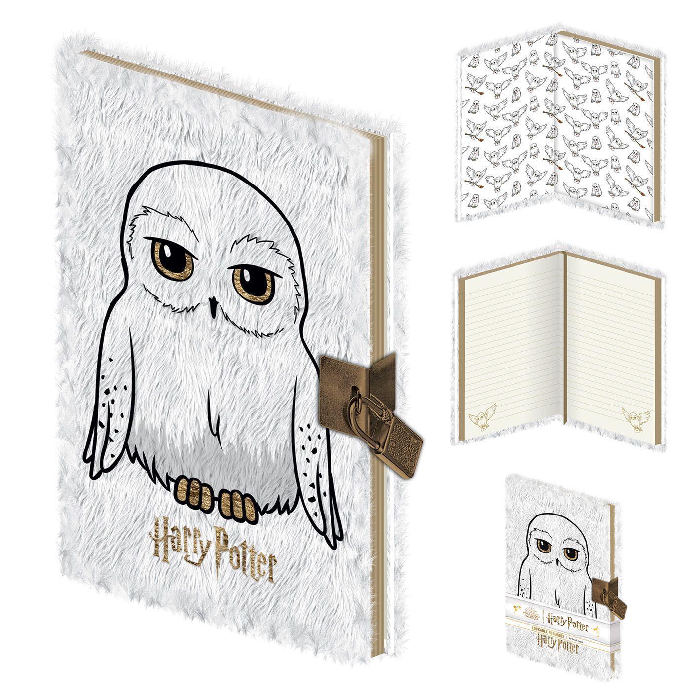 Cover: 5051265740045 | HARRY POTTER (HEDWIG) A5 LOCKABLE NOTEBOOK (PLUSH) | Notizbücher