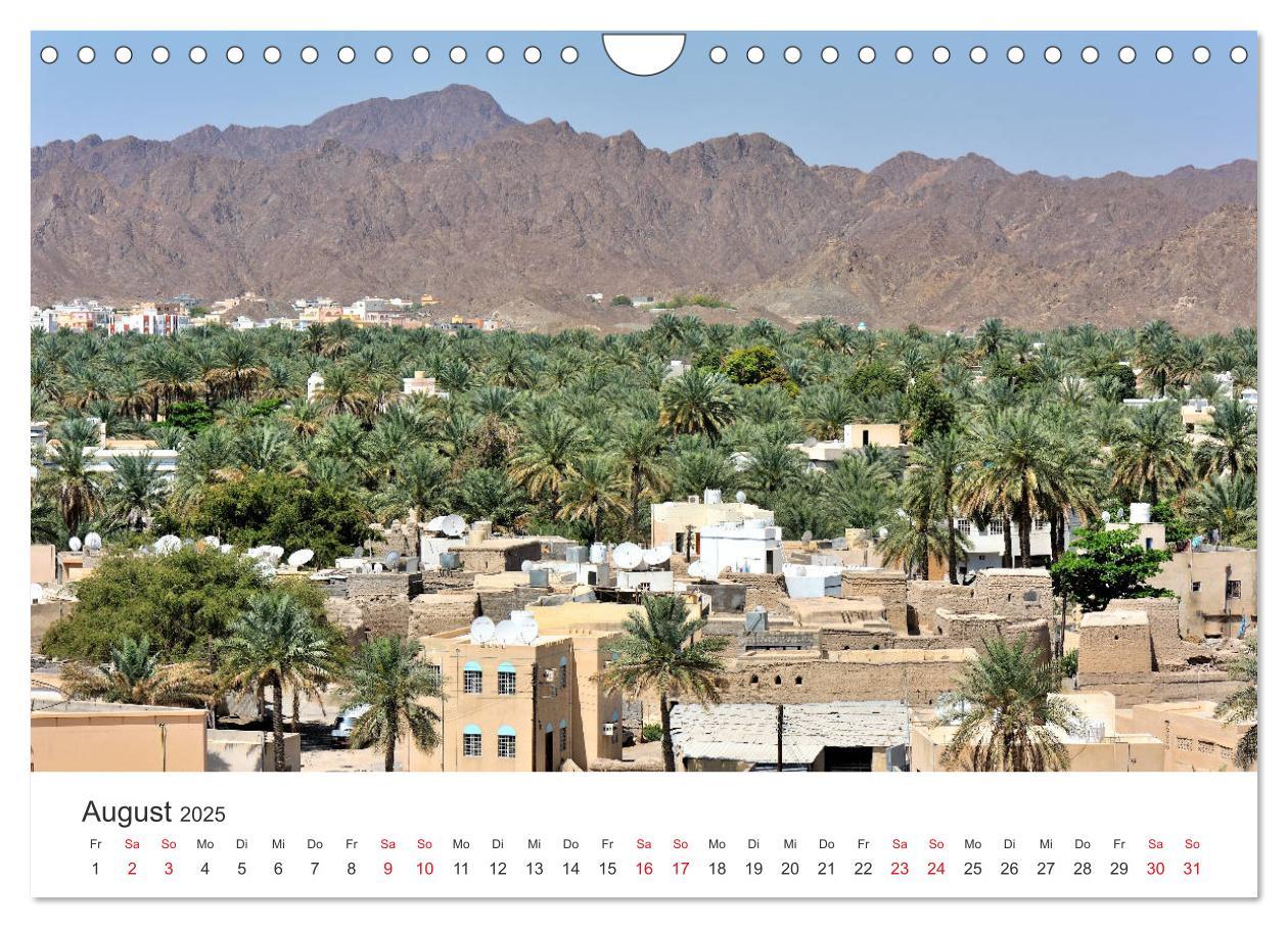 Bild: 9783435443031 | Sultanat Oman - Land des Orients (Wandkalender 2025 DIN A4 quer),...