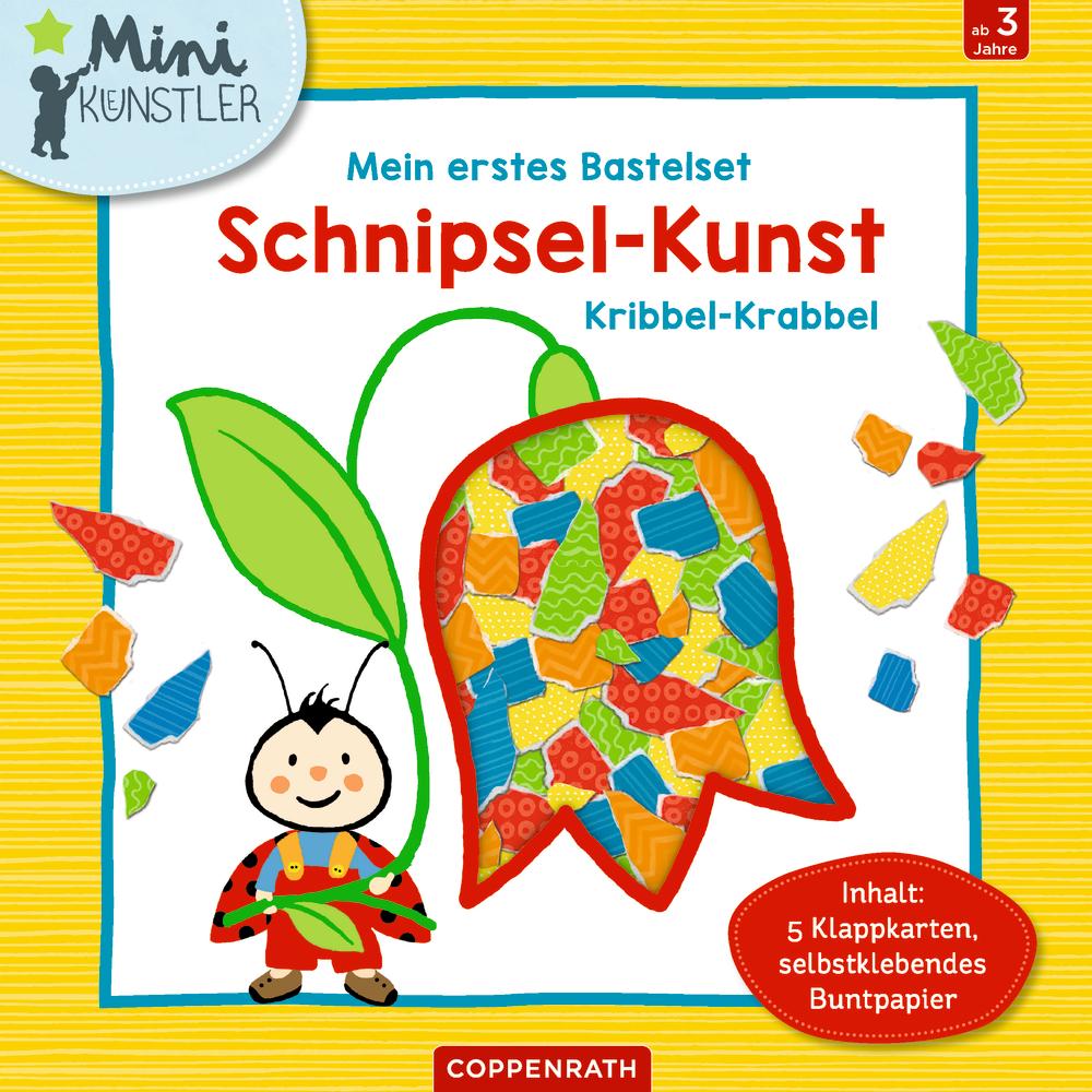 Cover: 4050003720524 | Mein erstes Bastelset: Schnipsel-Kunst Kribbel-Krabbel | Bieber | 2020