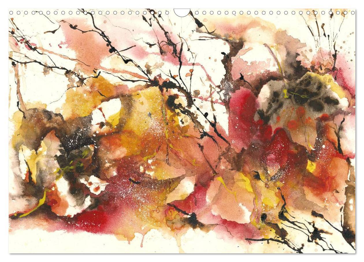 Bild: 9783435624331 | Jahreszeiten Aquarelle (Wandkalender 2025 DIN A3 quer), CALVENDO...