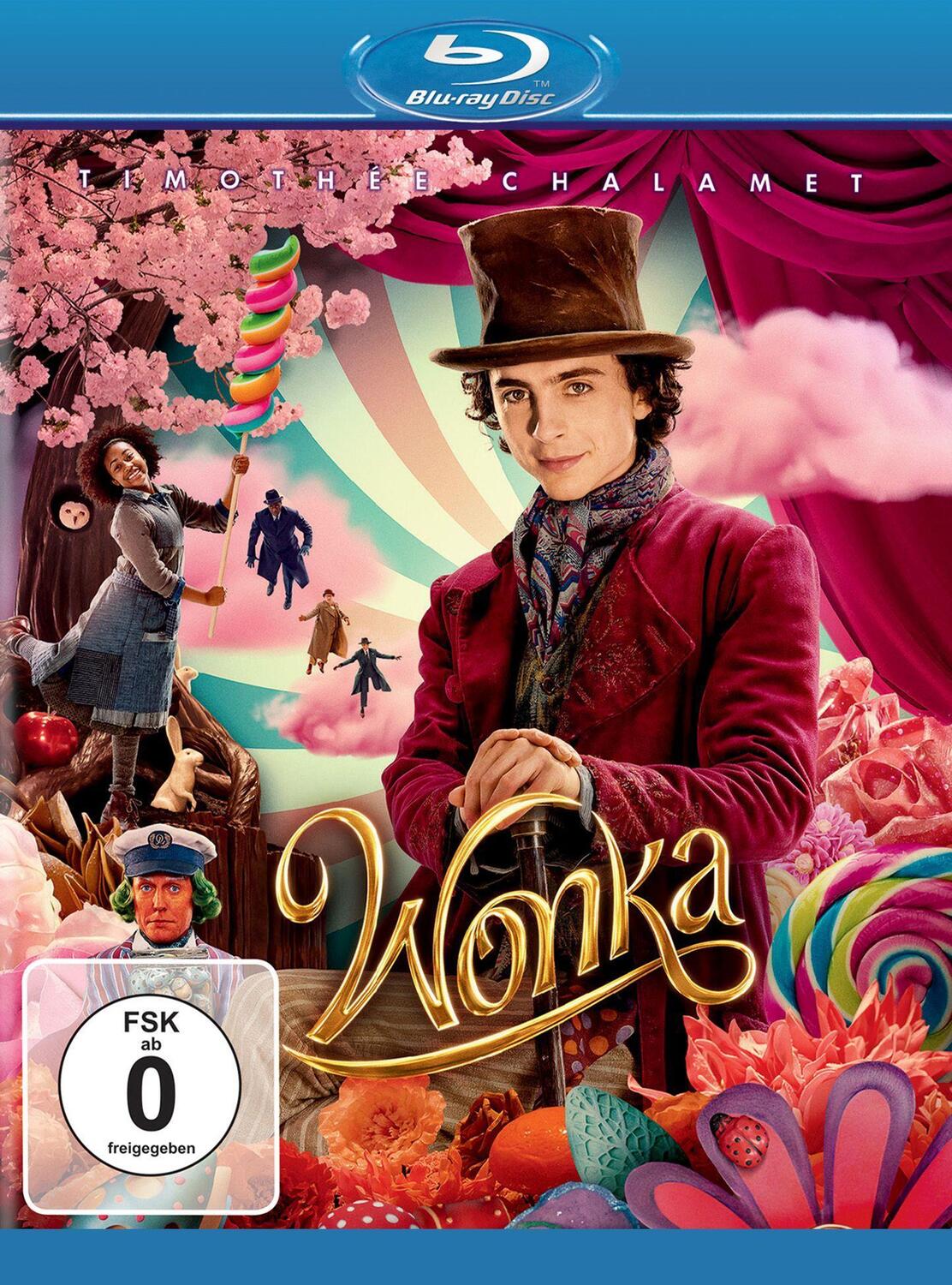 Cover: 5051890336910 | WONKA BD | Blu-ray Disc | Deutsch | 2023 | Warner Bros Entertainment