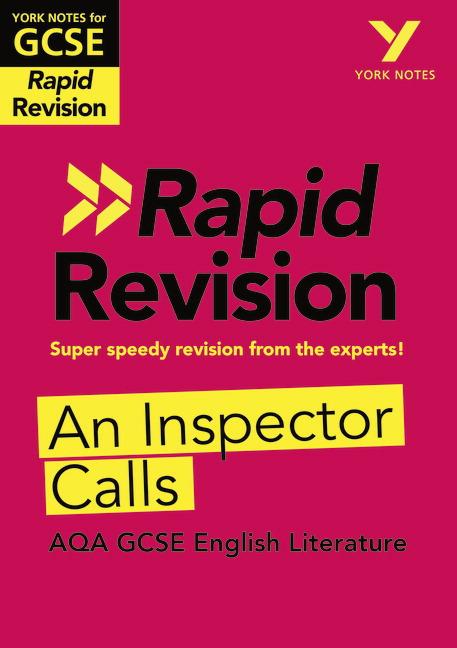 Cover: 9781292270869 | York Notes for AQA GCSE (9-1) Rapid Revision Guide: An Inspector...