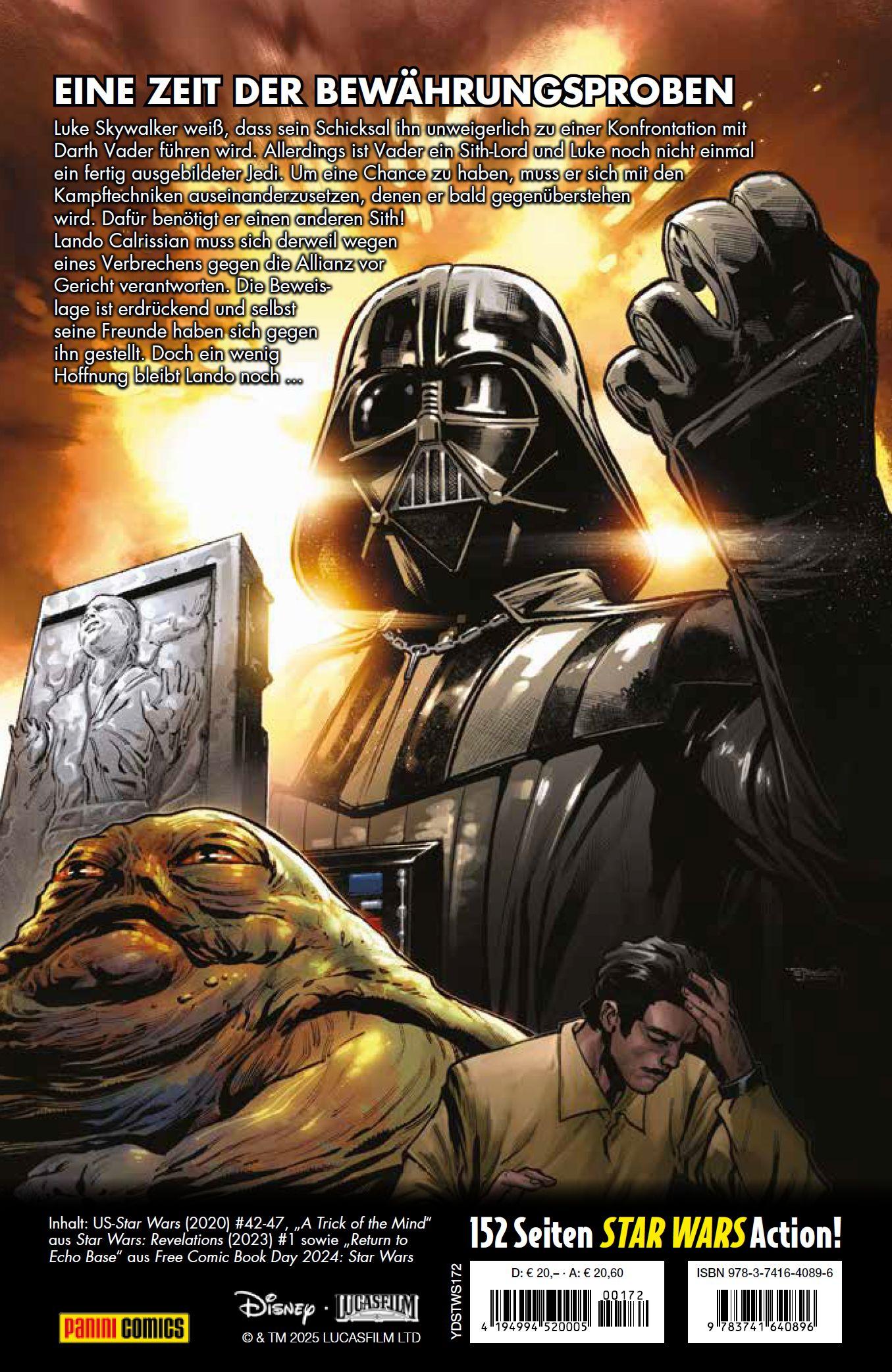 Rückseite: 9783741640896 | Star Wars Comics: Die Sith und der Skywalker | Charles Soule (u. a.)