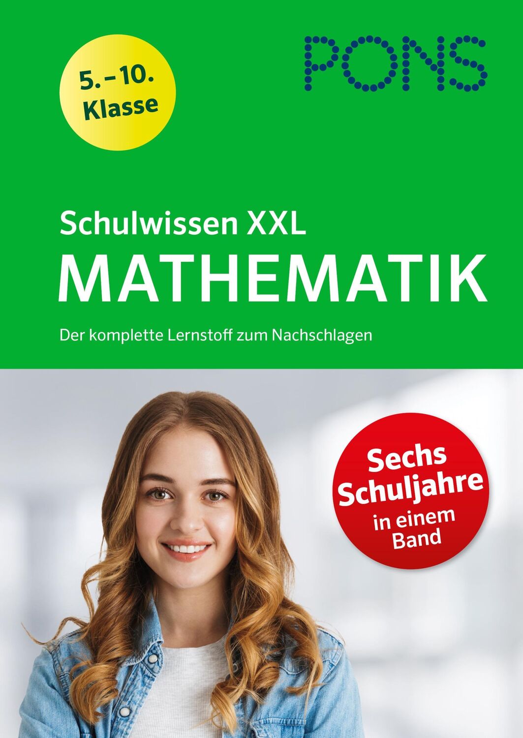 Cover: 9783125626089 | PONS Schulwissen XXL Mathematik 5.-10. Klasse | Taschenbuch | 448 S.