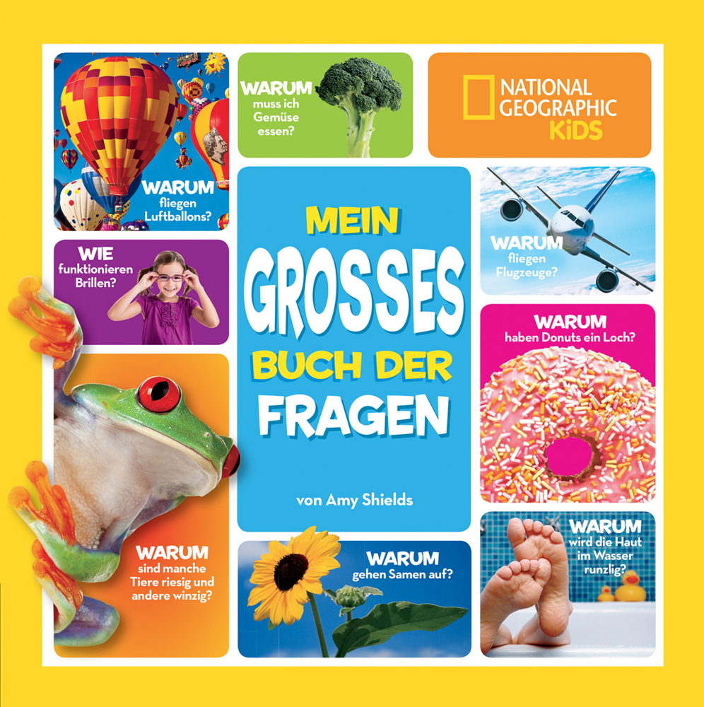 Cover: 9788854037595 | Mein großes Buch der Fragen | National Geographic Kids | Amy Shields