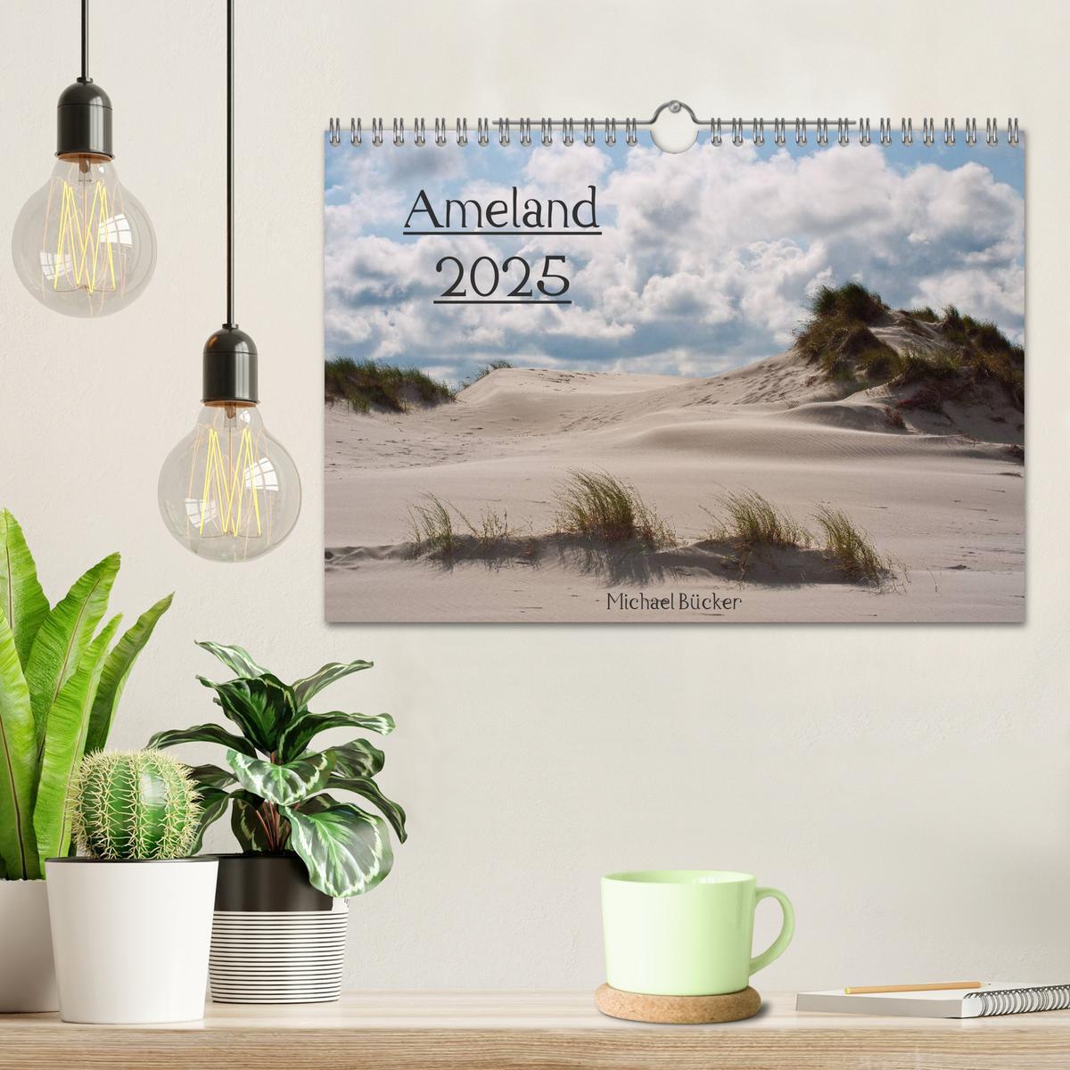 Bild: 9783435817139 | Ameland (Wandkalender 2025 DIN A4 quer), CALVENDO Monatskalender