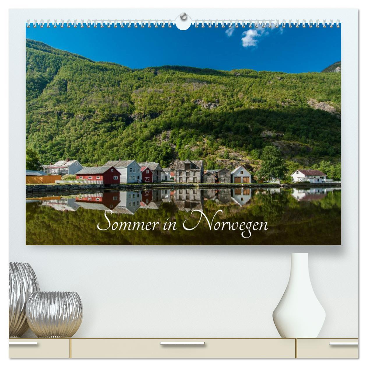 Cover: 9783435603930 | Sommer in Norwegen (hochwertiger Premium Wandkalender 2025 DIN A2...