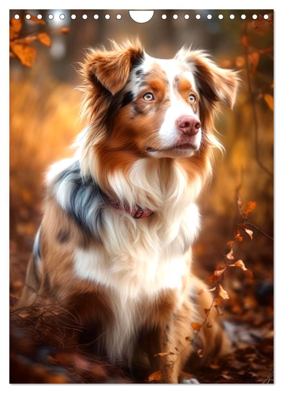 Bild: 9783435872602 | Australian Shepherd (Wandkalender 2025 DIN A4 hoch), CALVENDO...