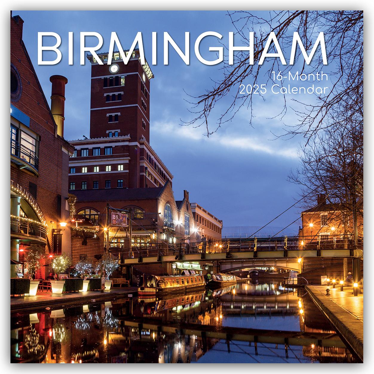 Cover: 9781837889457 | Birmingham 2025 - 16-Monatskalender | The Gifted | Kalender | 14 S.