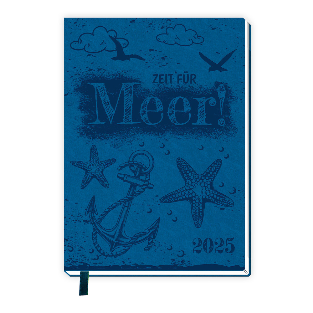 Cover: 4251901507129 | Trötsch Taschenkalender A7 Soft Touch Maritim 2025 | Co.KG | Kalender