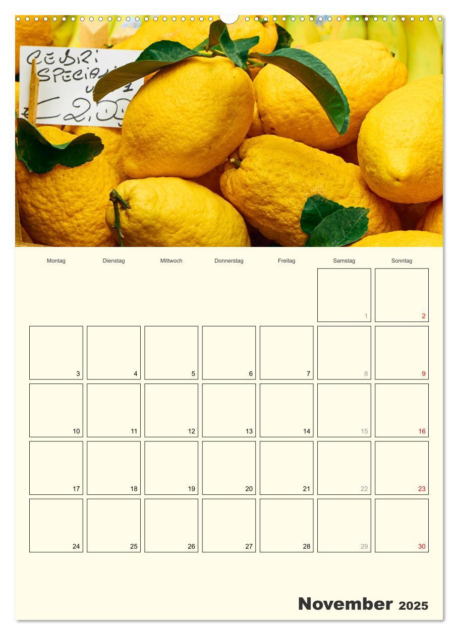 Bild: 9783457185285 | Obst Kalender - GESUND DURCH DAS JAHR (Wandkalender 2025 DIN A2...