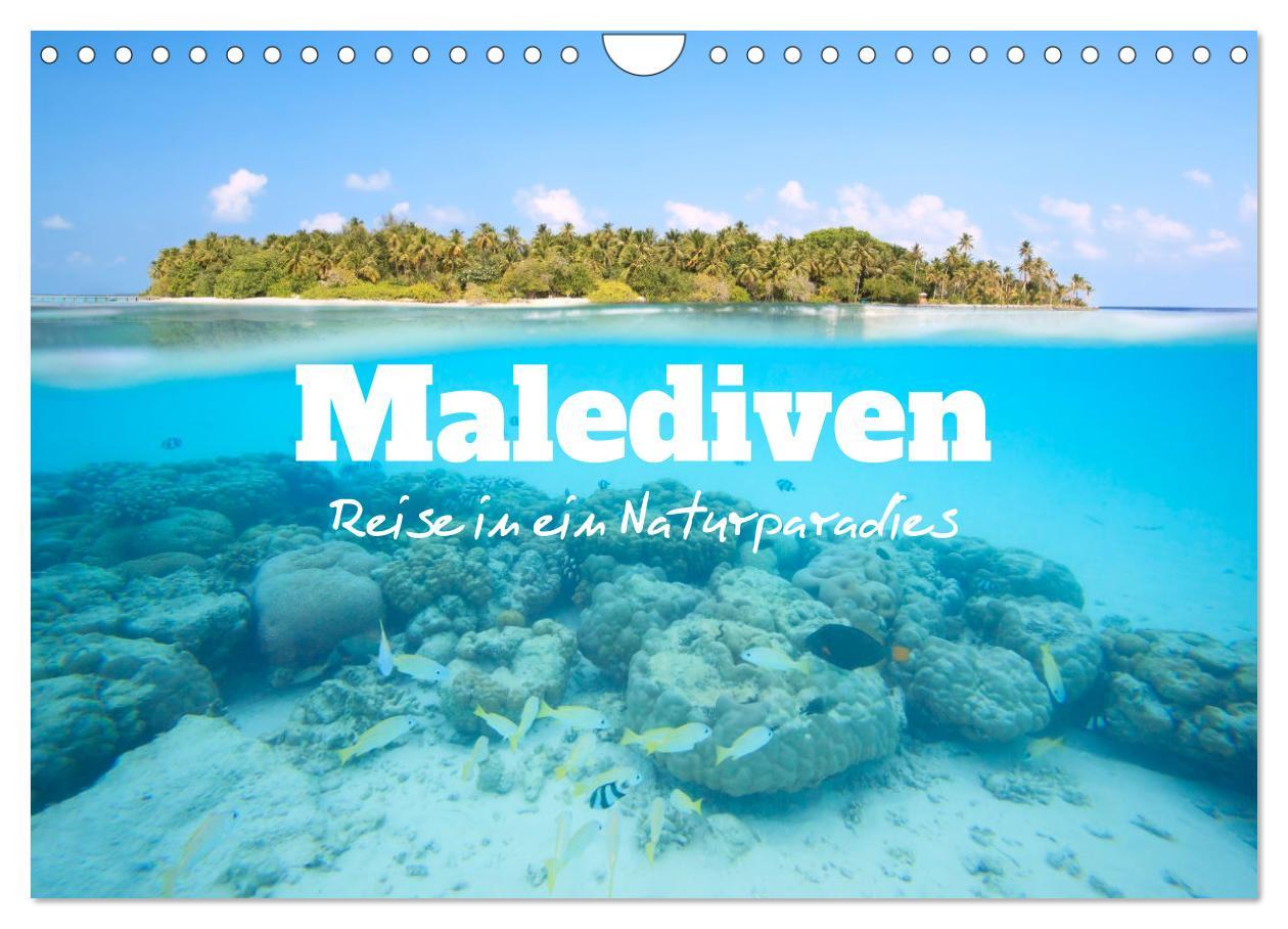 Cover: 9783383950940 | Malediven - Reise in ein Naturparadies (Wandkalender 2025 DIN A4...