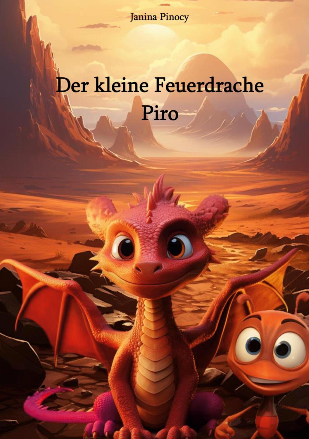 Cover: 9783758302251 | Der kleine Feuerdrache Piro | Janina Pinocy | Taschenbuch | Paperback