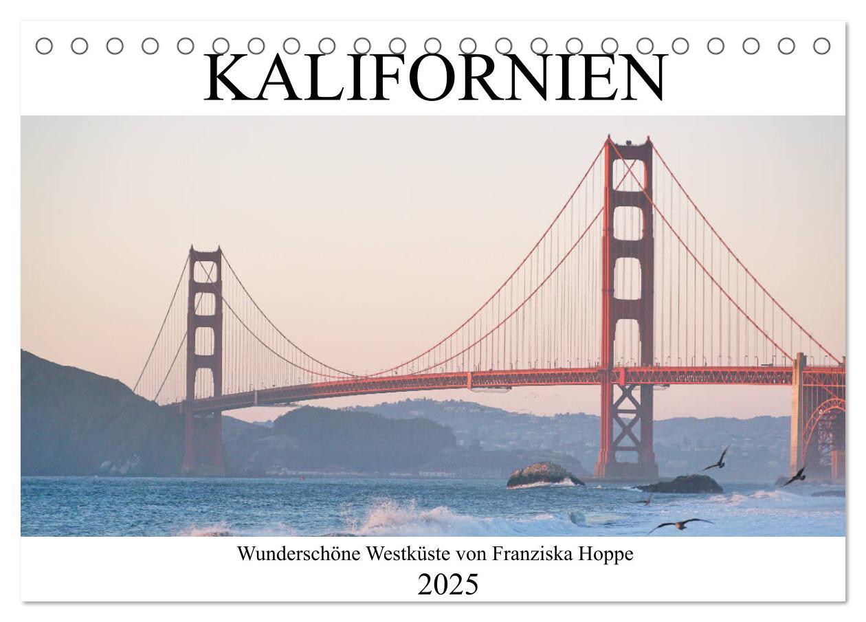 Cover: 9783435245468 | Kalifornien - wunderschöne Westküste (Tischkalender 2025 DIN A5...