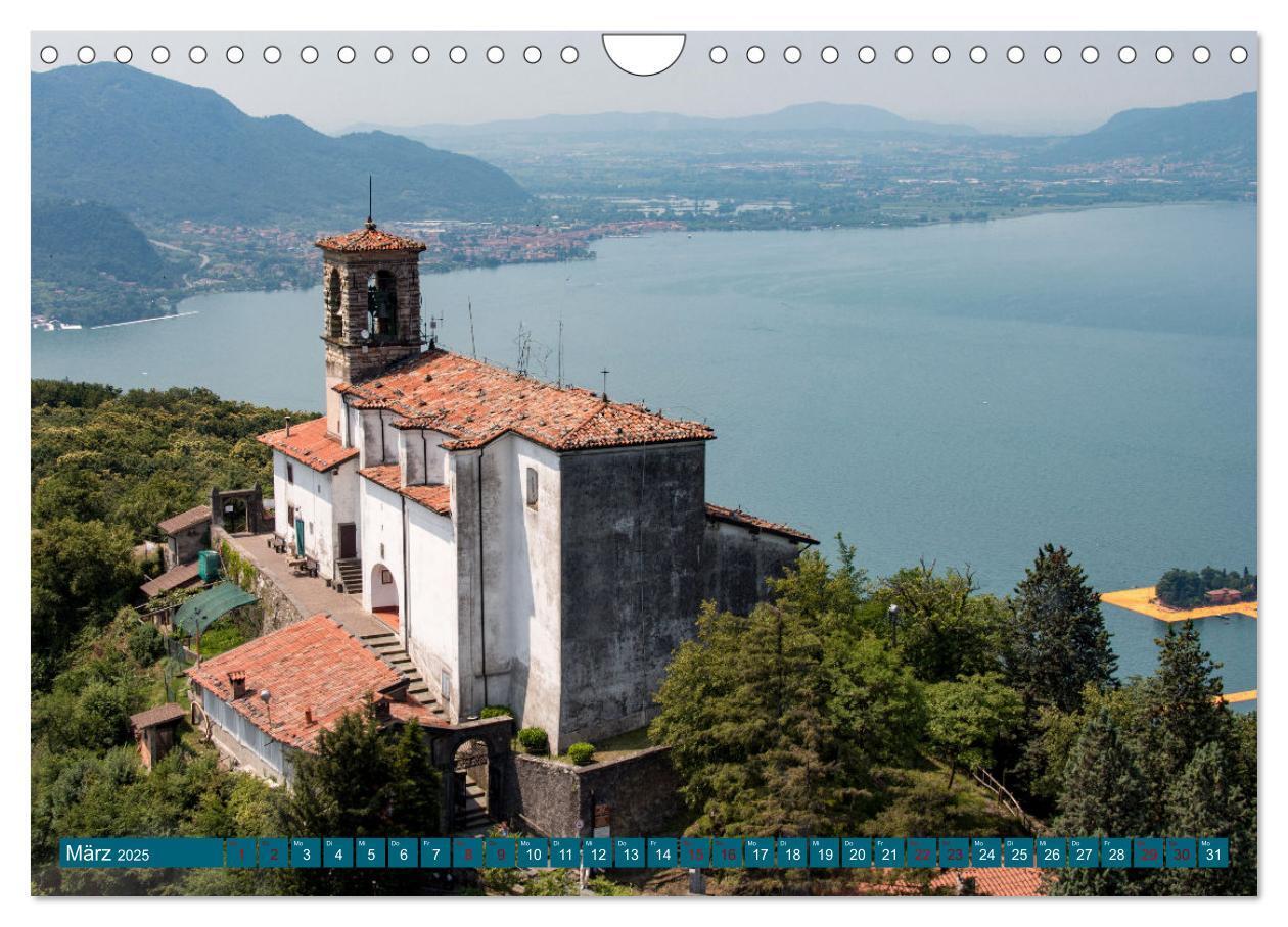 Bild: 9783435049264 | Iseo-See (Wandkalender 2025 DIN A4 quer), CALVENDO Monatskalender