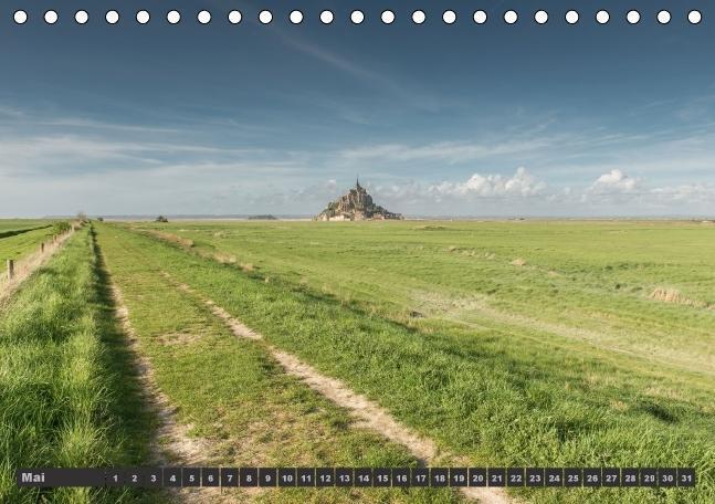 Bild: 9783660581997 | Ein Tag am Mont Saint Michel (Tischkalender immerwährend DIN A5 quer)