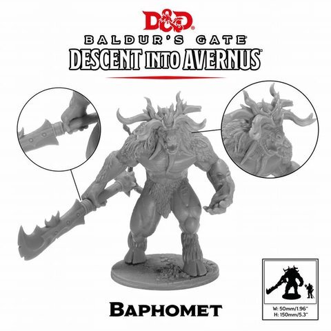 Cover: 9420020248786 | "Descent into Avernus" - Baphomet (1 fig) | D&D - Descent into Avernus