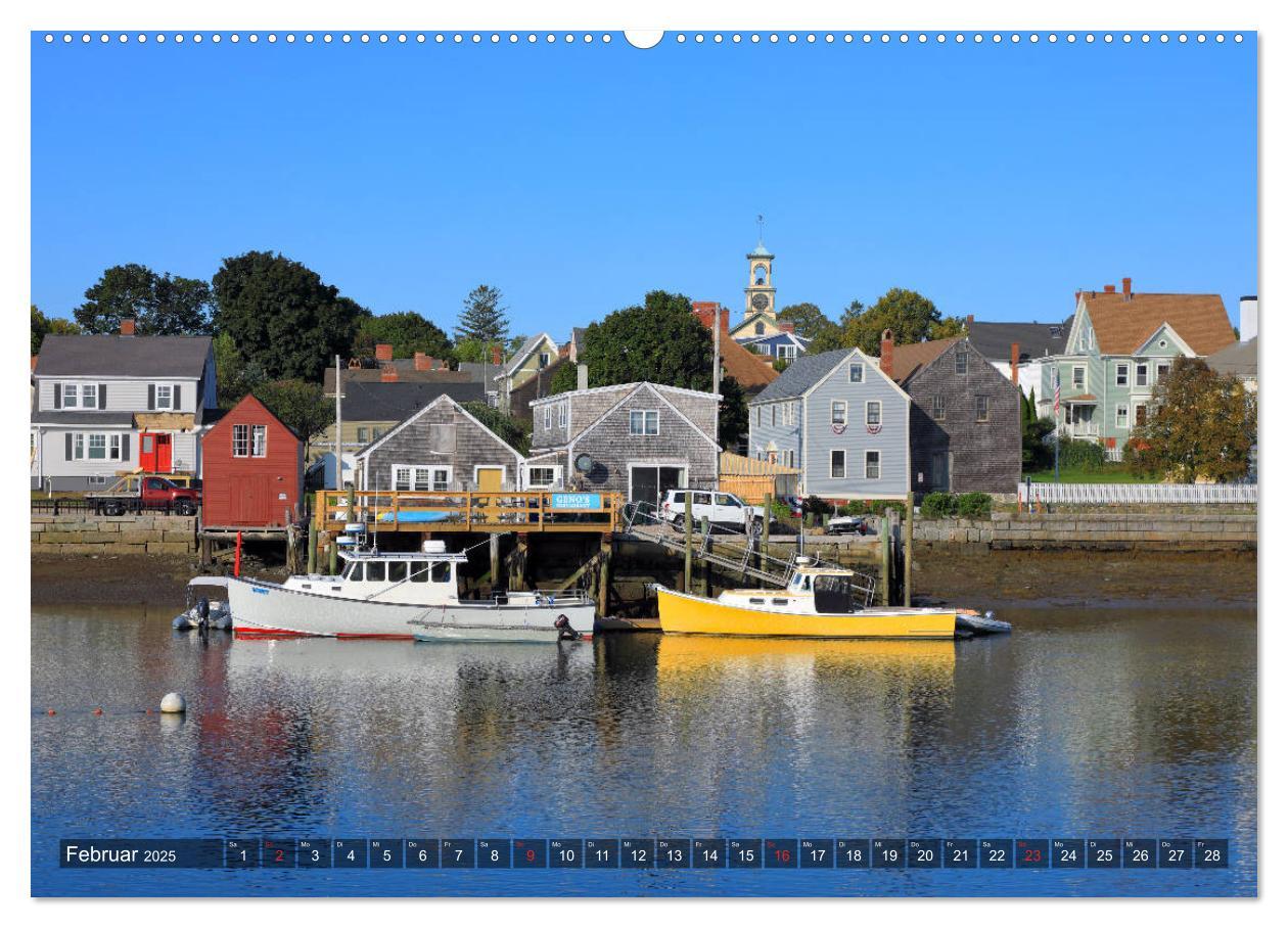 Bild: 9783435165995 | Neuengland - Von Rhode Island bis Maine (Wandkalender 2025 DIN A2...