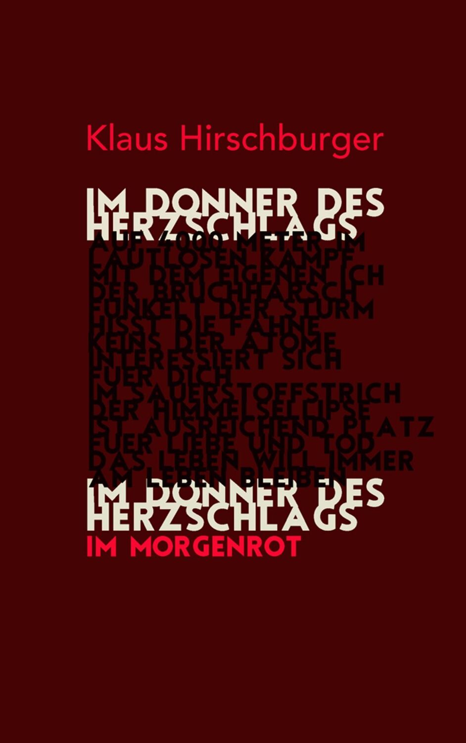 Cover: 9783732289196 | Im Donner des Herzschlags | Klaus Hirschburger | Taschenbuch | 72 S.