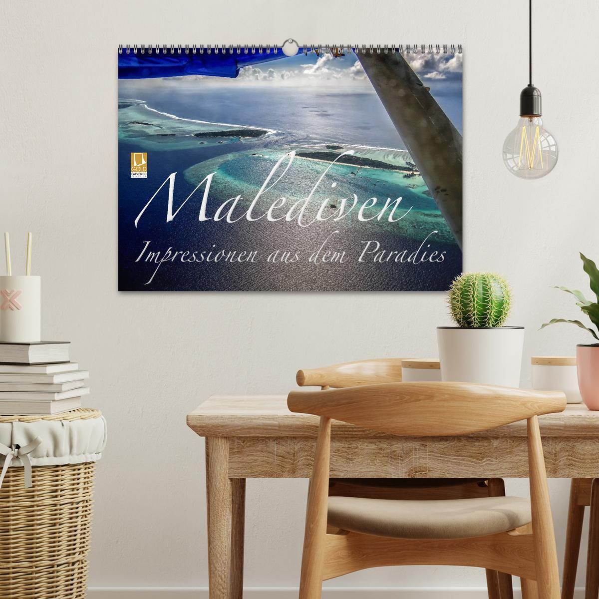 Bild: 9783435619733 | Malediven Impressionen aus dem Paradies (Wandkalender 2025 DIN A3...