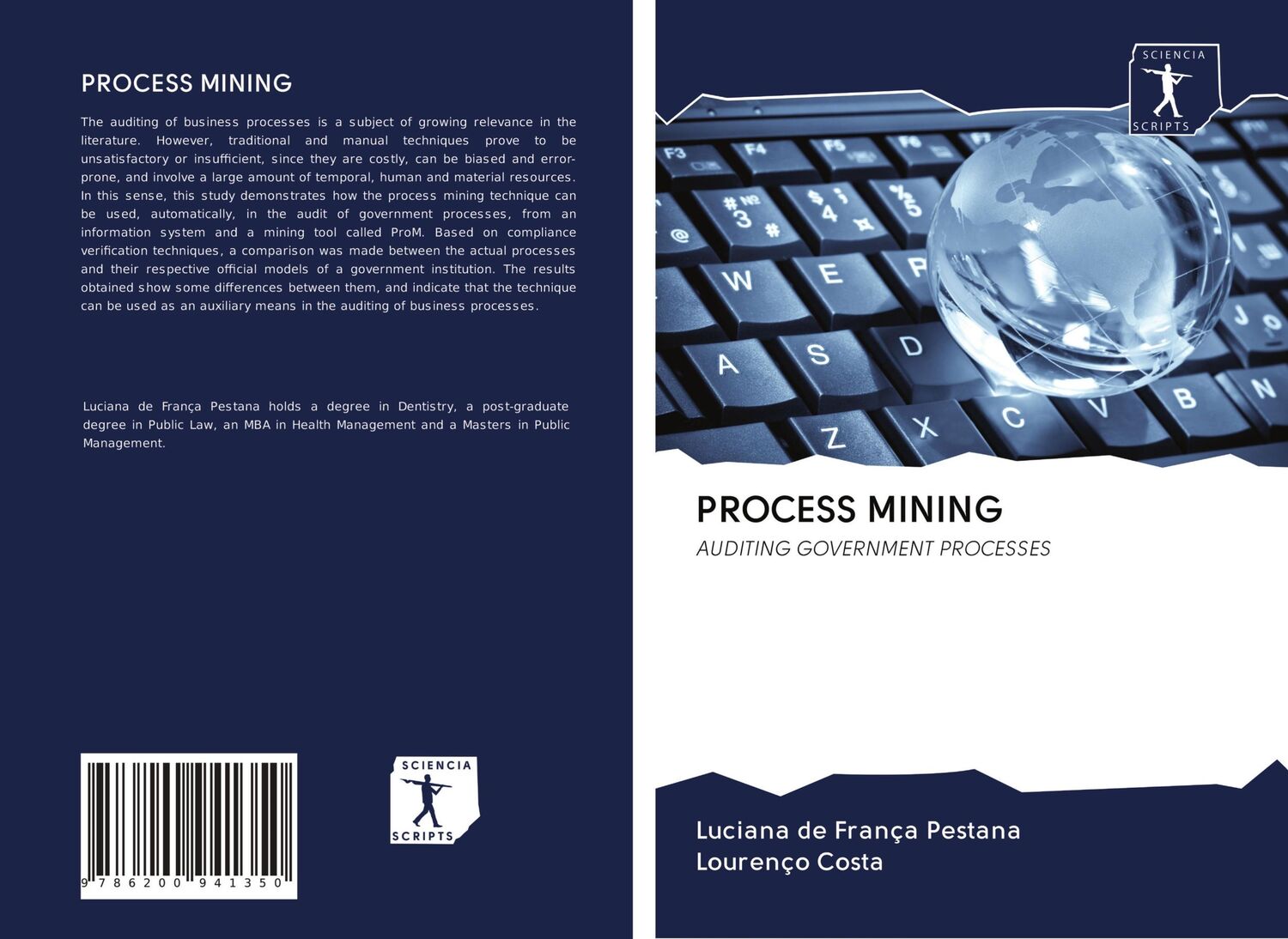 Cover: 9786200941350 | PROCESS MINING | AUDITING GOVERNMENT PROCESSES | Pestana (u. a.)