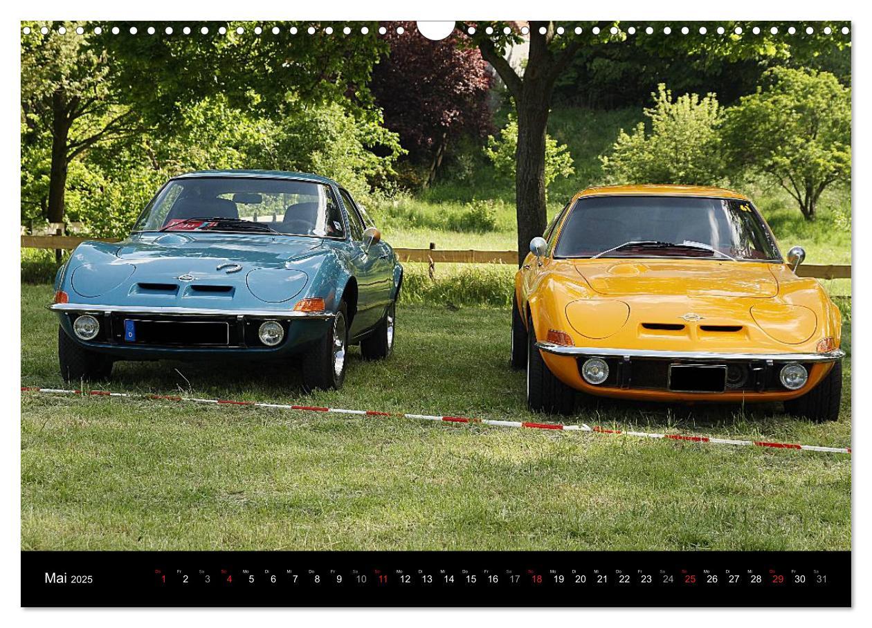 Bild: 9783435726639 | Opel GT Der Kalender (Wandkalender 2025 DIN A3 quer), CALVENDO...