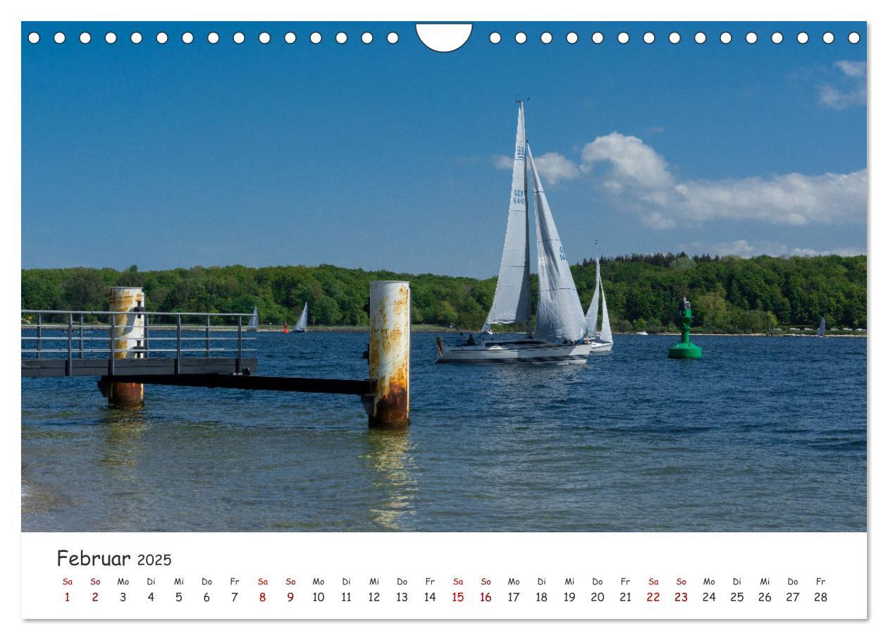 Bild: 9783383966606 | Kieler Förde genießen (Wandkalender 2025 DIN A4 quer), CALVENDO...