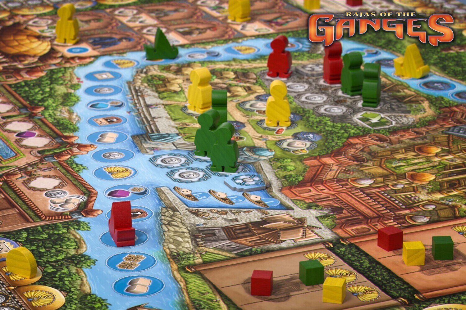 Bild: 4260071879783 | Rajas of the Ganges | Spiel | Deutsch | 2017 | R&R Games