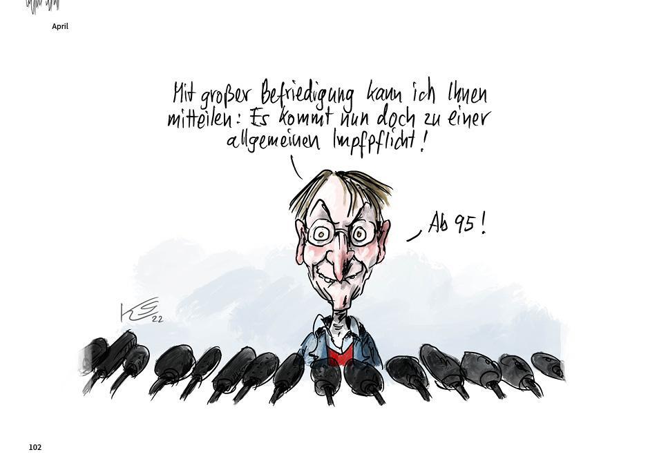 Bild: 9783946972662 | Stuttmann Karikaturen 2022 | Klaus Stuttmann | Taschenbuch | 224 S.