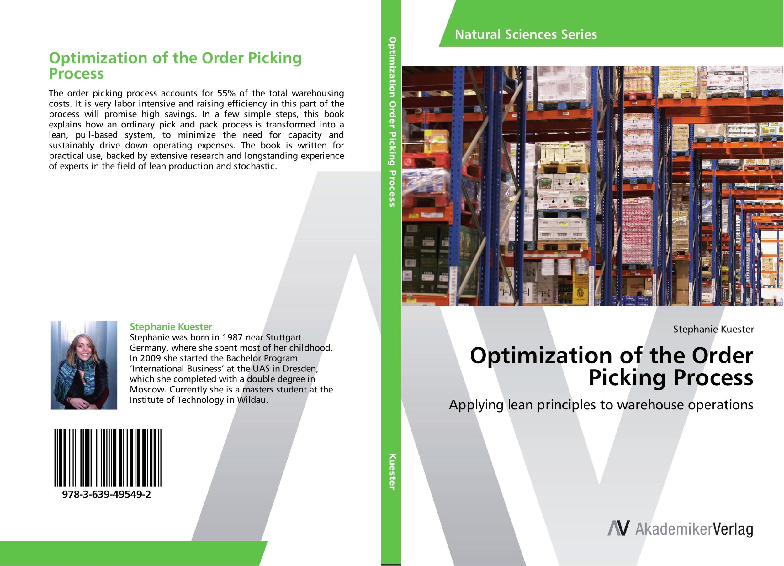 Cover: 9783639495492 | Optimization of the Order Picking Process | Stephanie Kuester | Buch