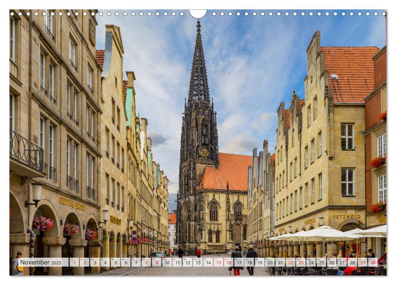 Bild: 9783435214044 | Münster Impressionen (Wandkalender 2025 DIN A3 quer), CALVENDO...