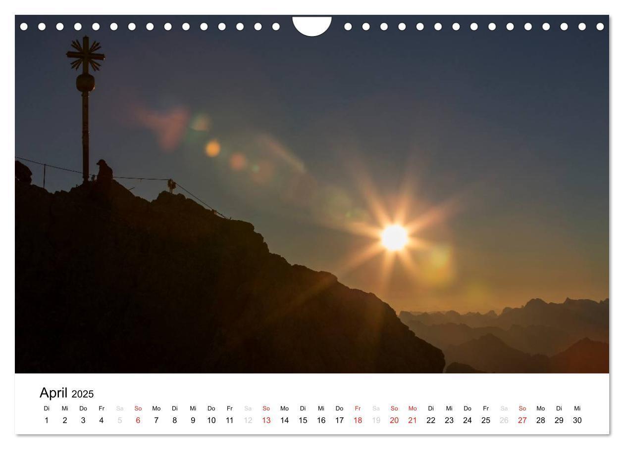 Bild: 9783435591466 | Zugspitz-Impressionen (Wandkalender 2025 DIN A4 quer), CALVENDO...